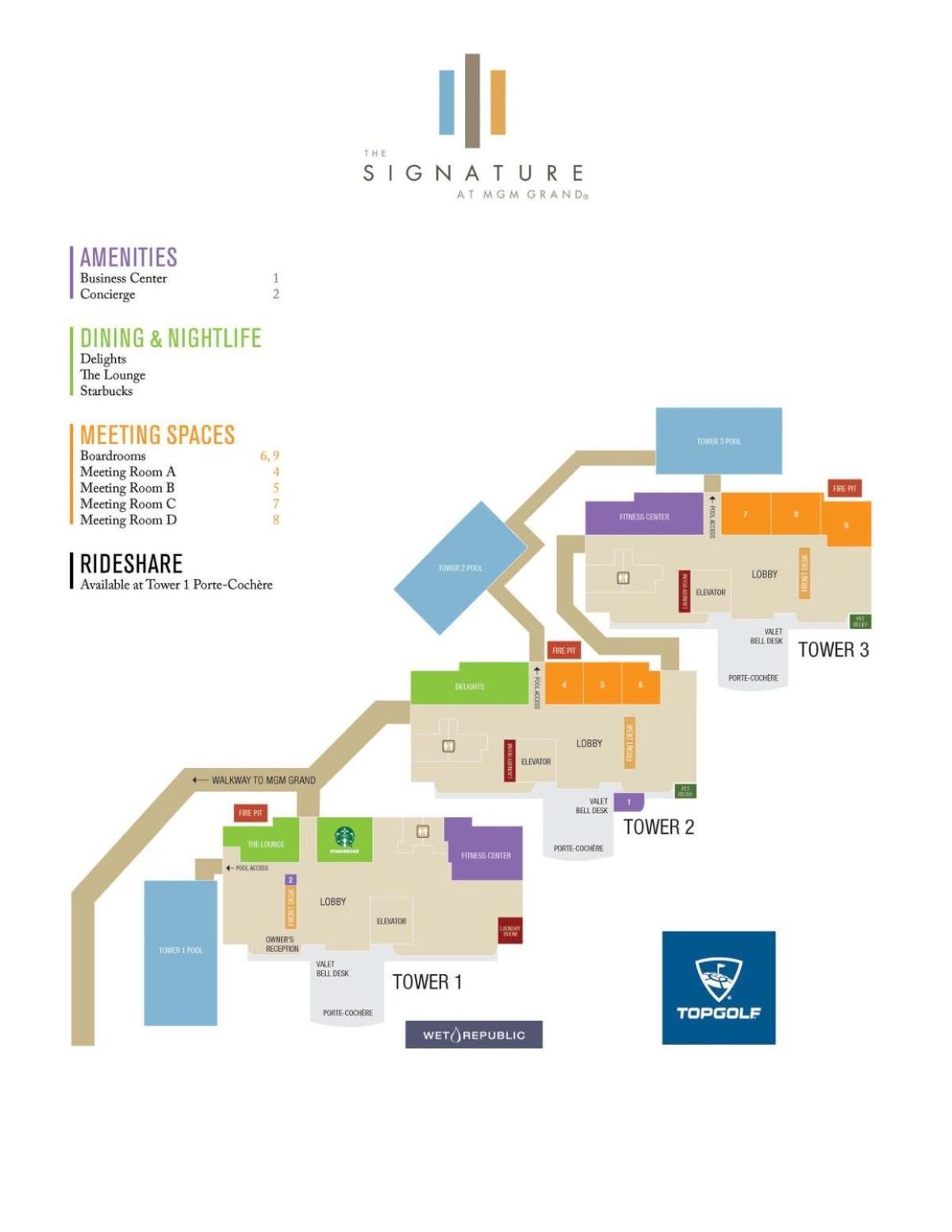 Mgm Signature-25-702 1Bedroom 2Bath Balcony Suite ラスベガス エクステリア 写真